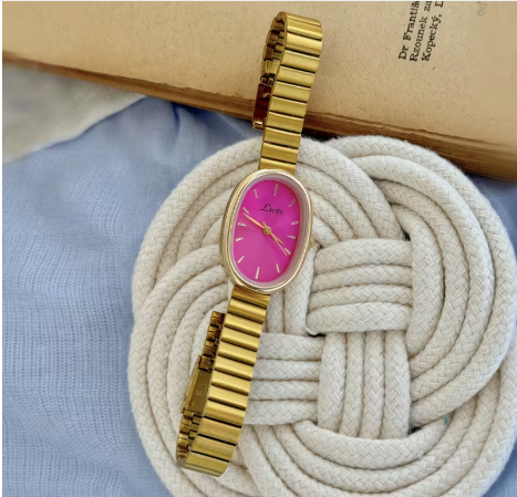 Vintage Golden-Tone Women's Watch