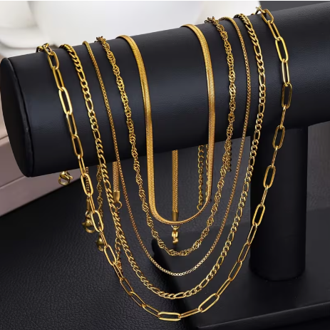 High-Quality Hypoallergenic Stainless Steel Chain Necklace